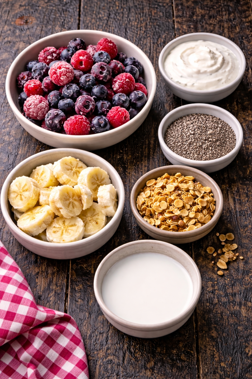 10-Minute Healthy Breakfast Smoothies Protein Bowl