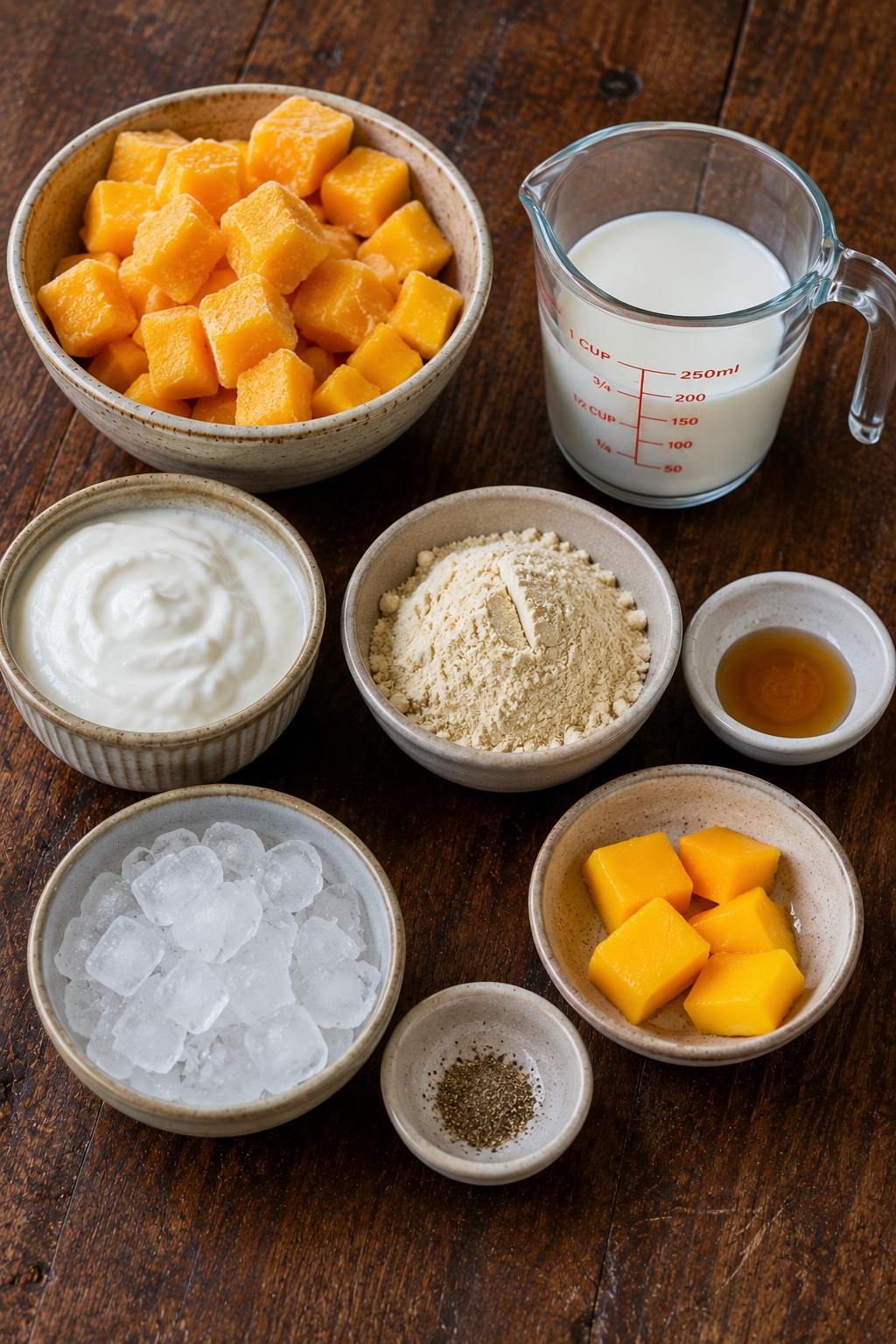 10-Minute Mango Protein Lassi Smoothie