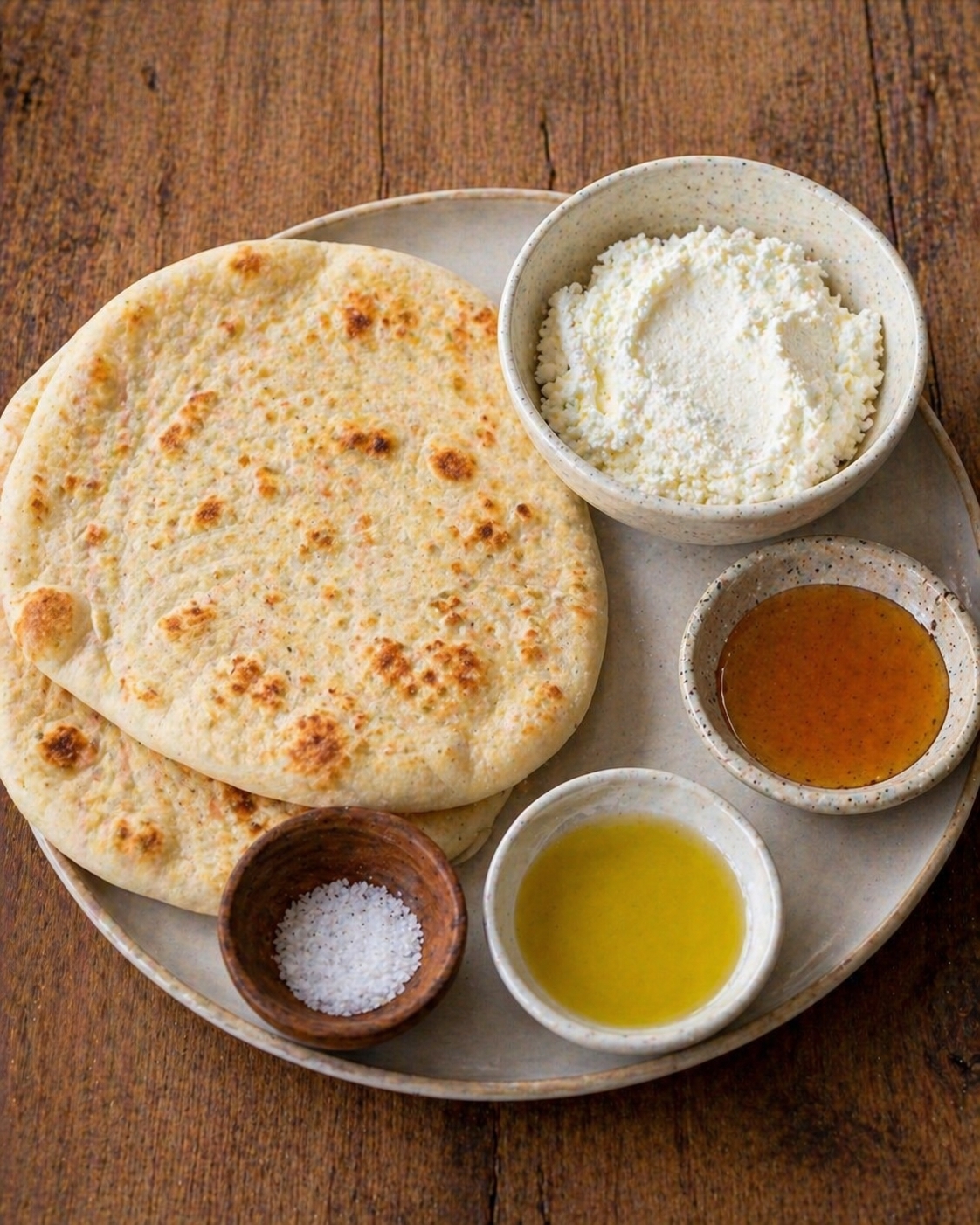 10-Minute Ricotta Honey Flatbread