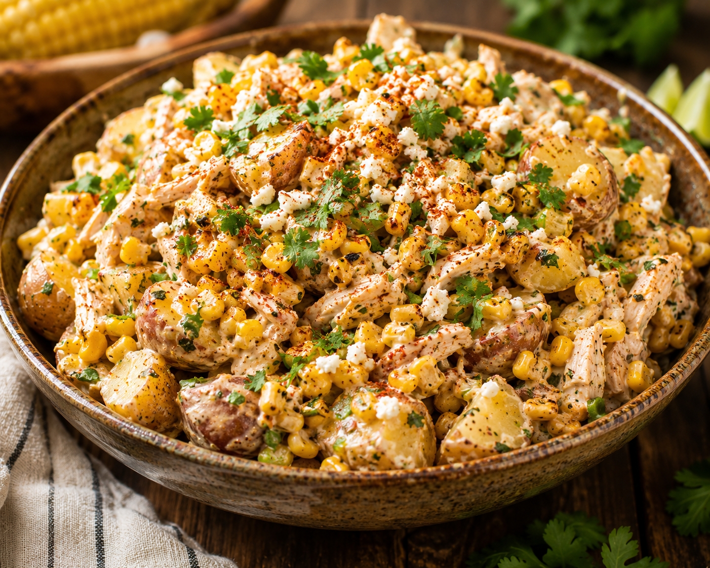 20-Minute Cookout Side Dishes Chicken Elote Potato Salad