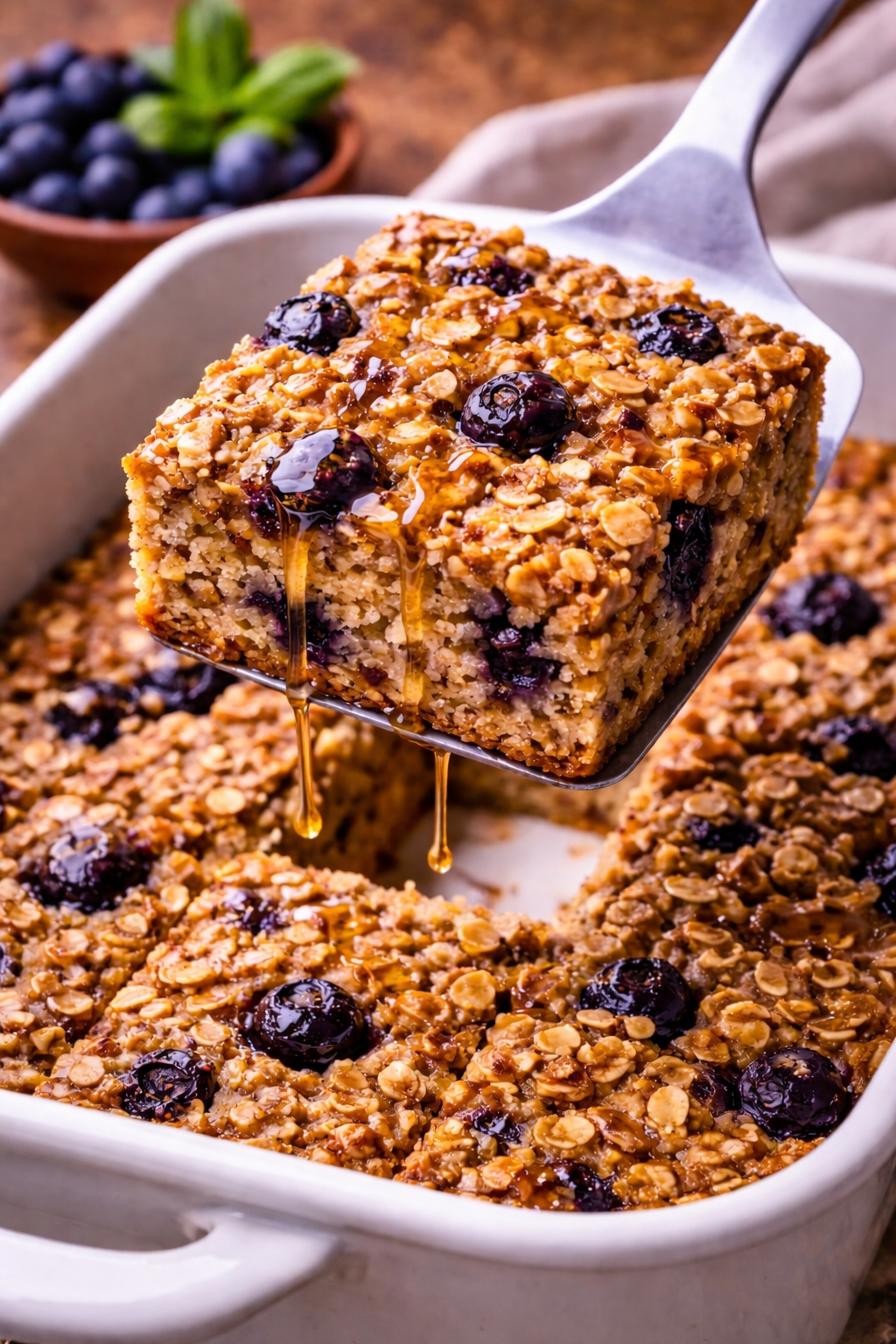 Baked Oatmeal Breakfast Squares