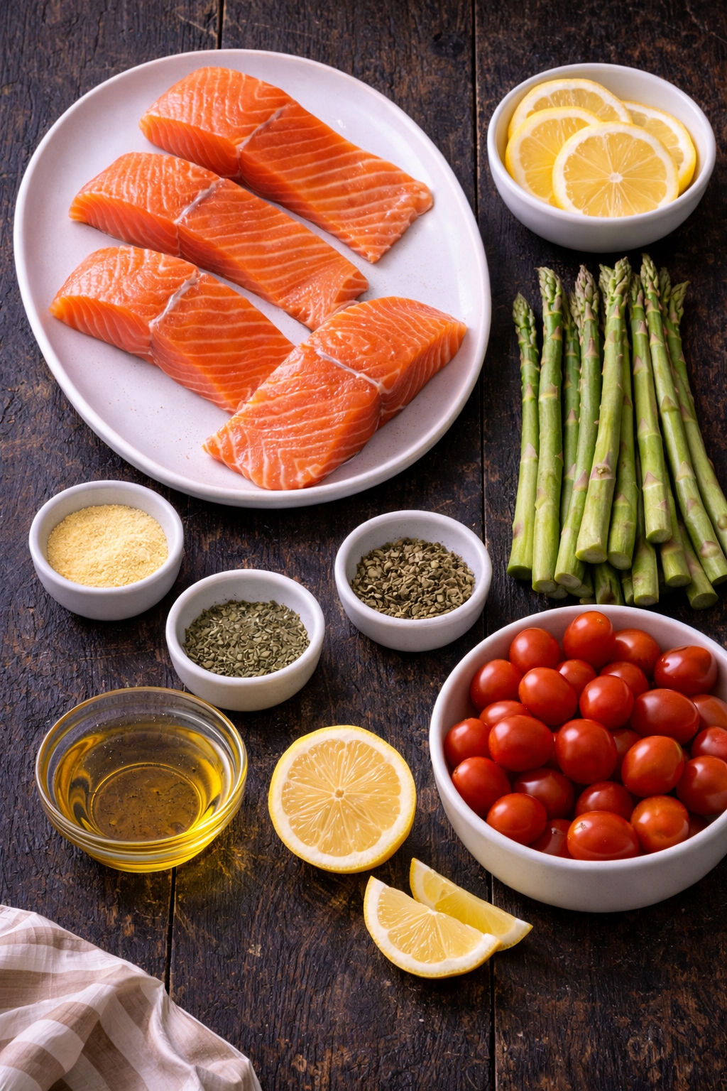 One-Pan Baked Salmon