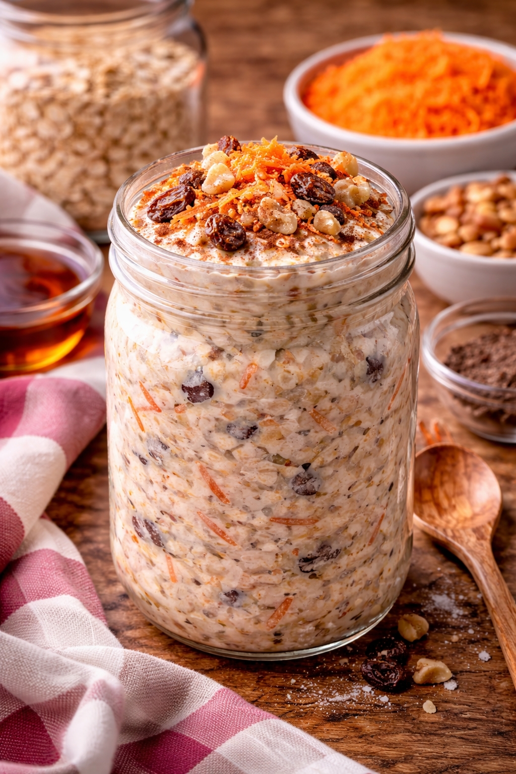 Carrot Cake Overnight Oats