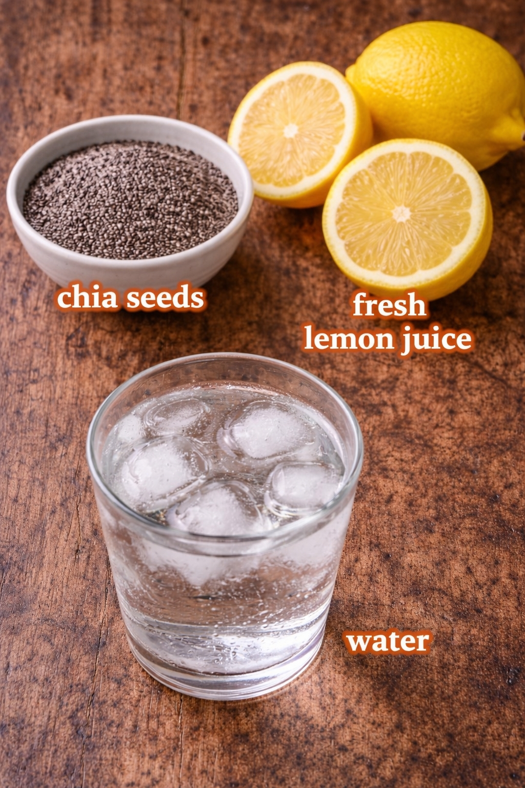 Chia Seed Lemon Water