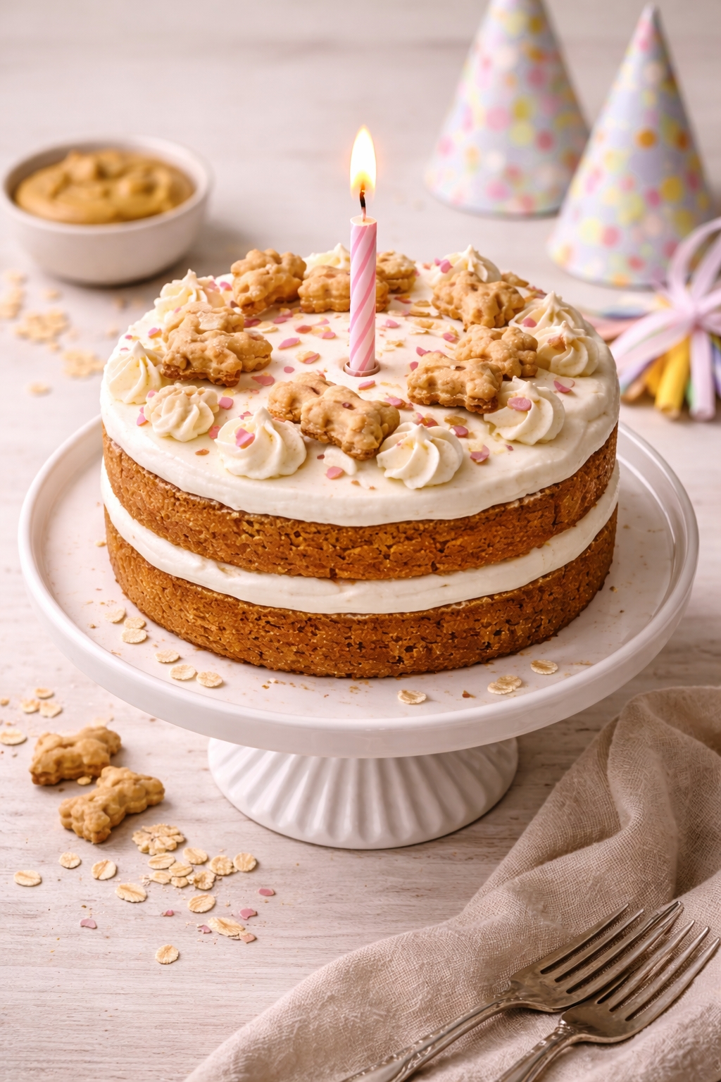 DIY Dog Birthday Cake