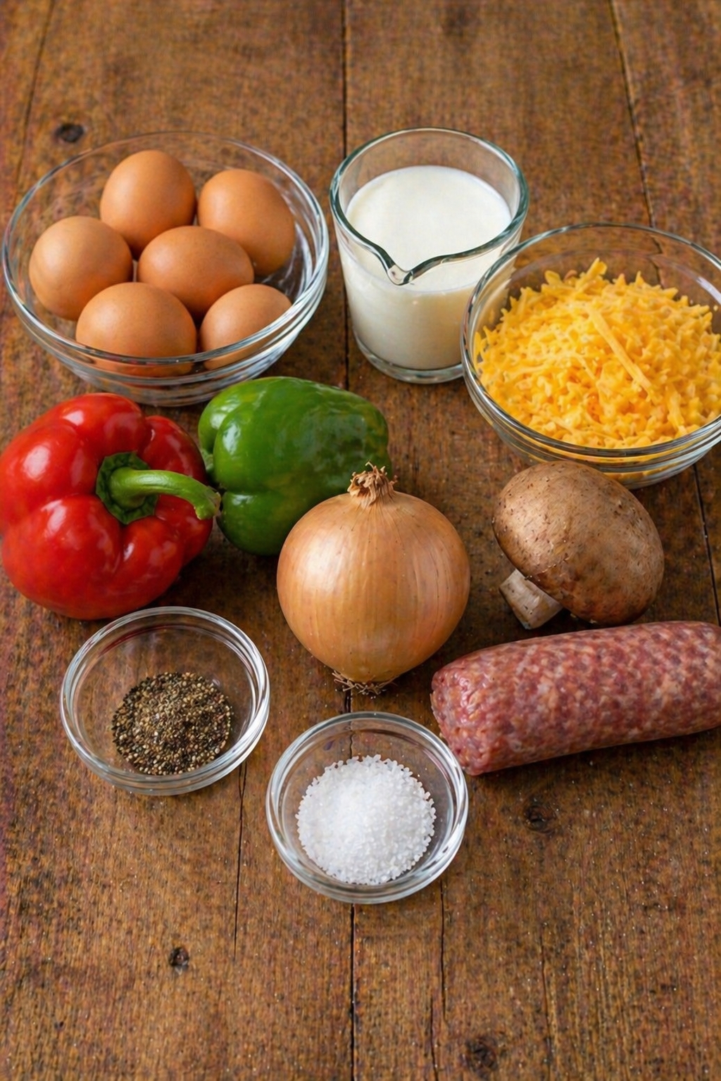 Dump & Bake Egg Breakfast Casserole