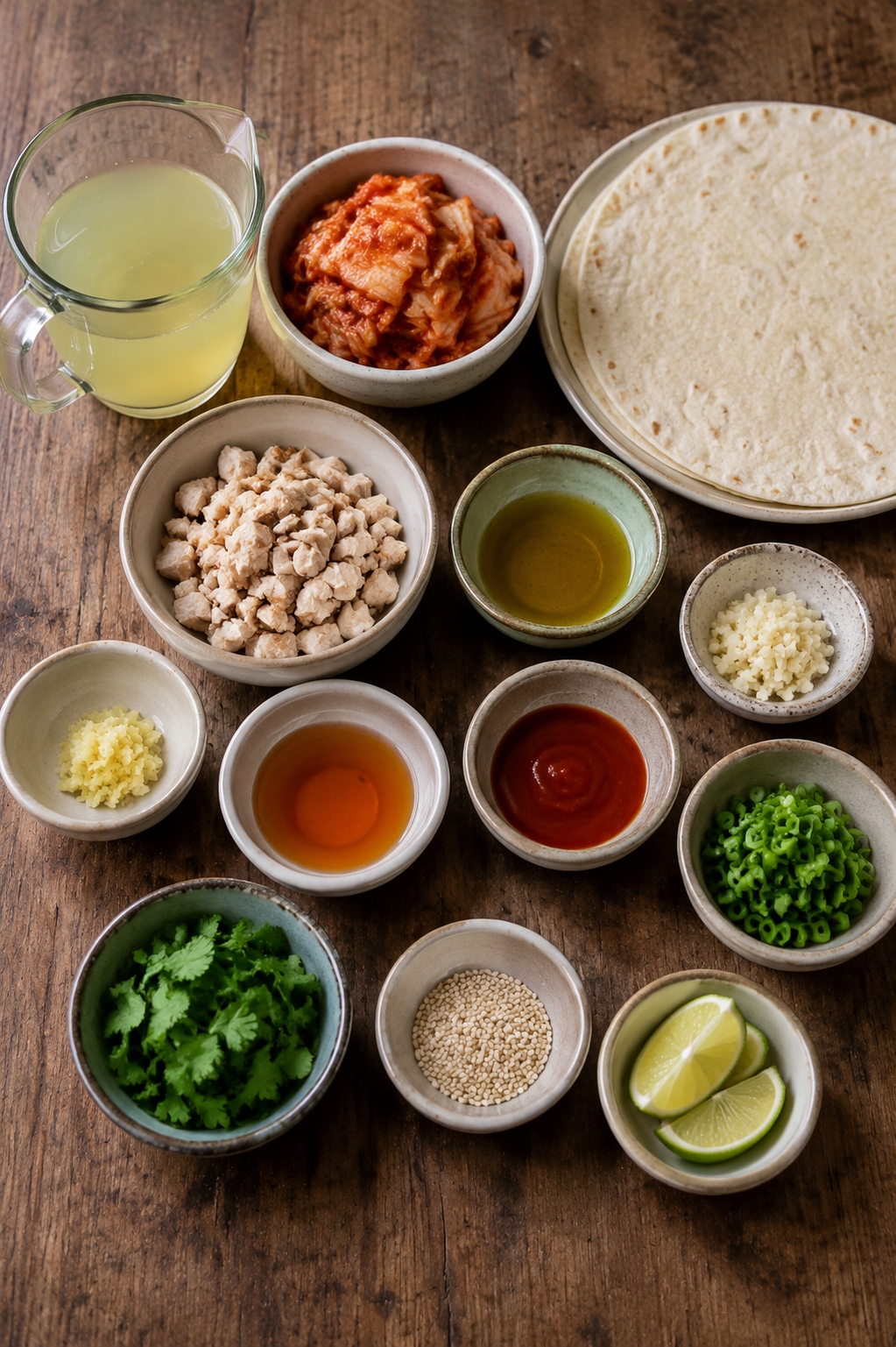 Fermented Kimchi Egg White Burrito (SWICY Kick)
