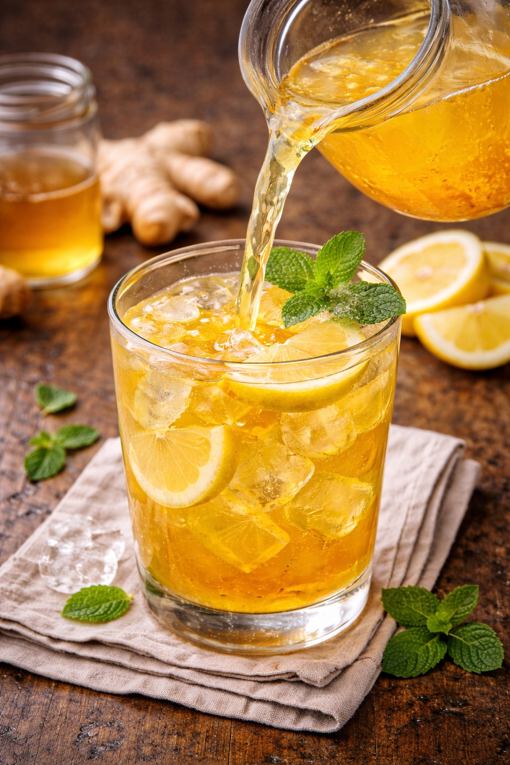 Ginger Turmeric Lemon Tonic