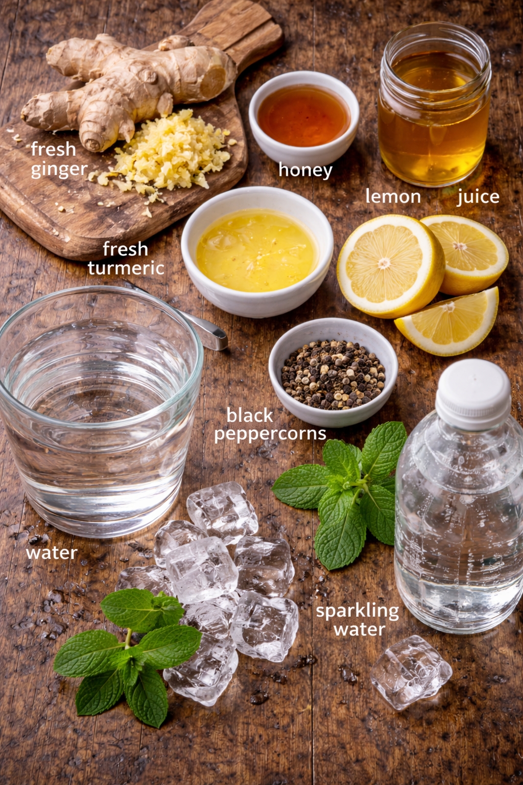 Ginger Turmeric Lemon Tonic