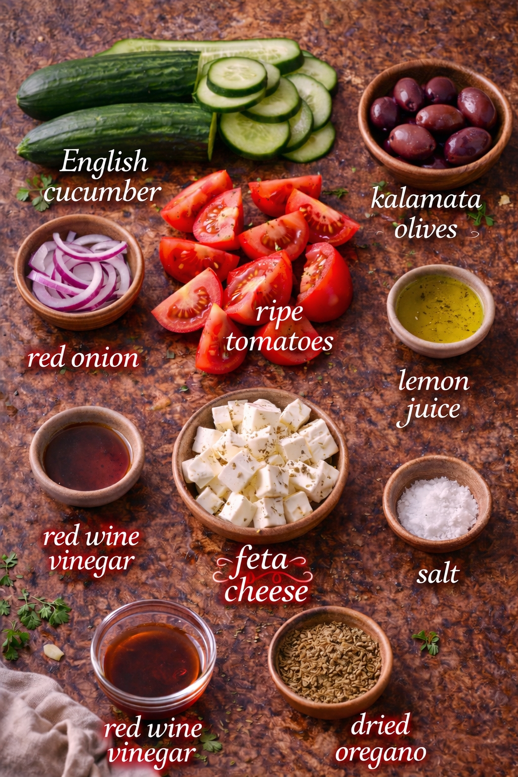 Greek Cucumber Tomato Salad