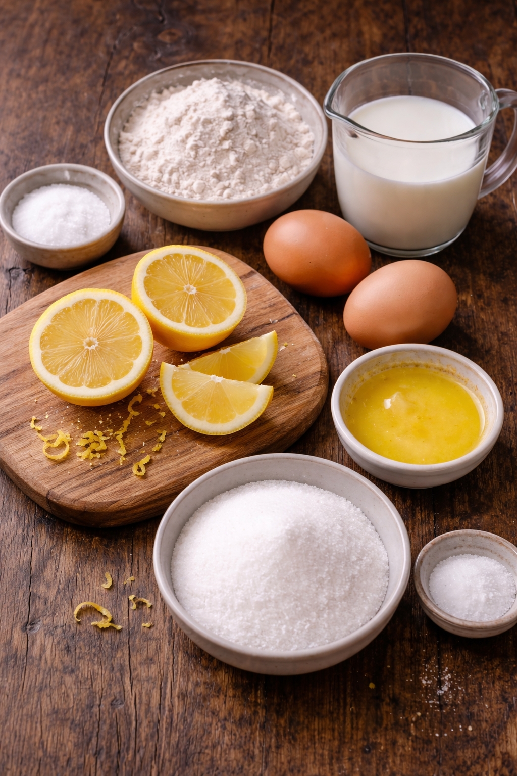 Lemon Sugar Skillet Crepes