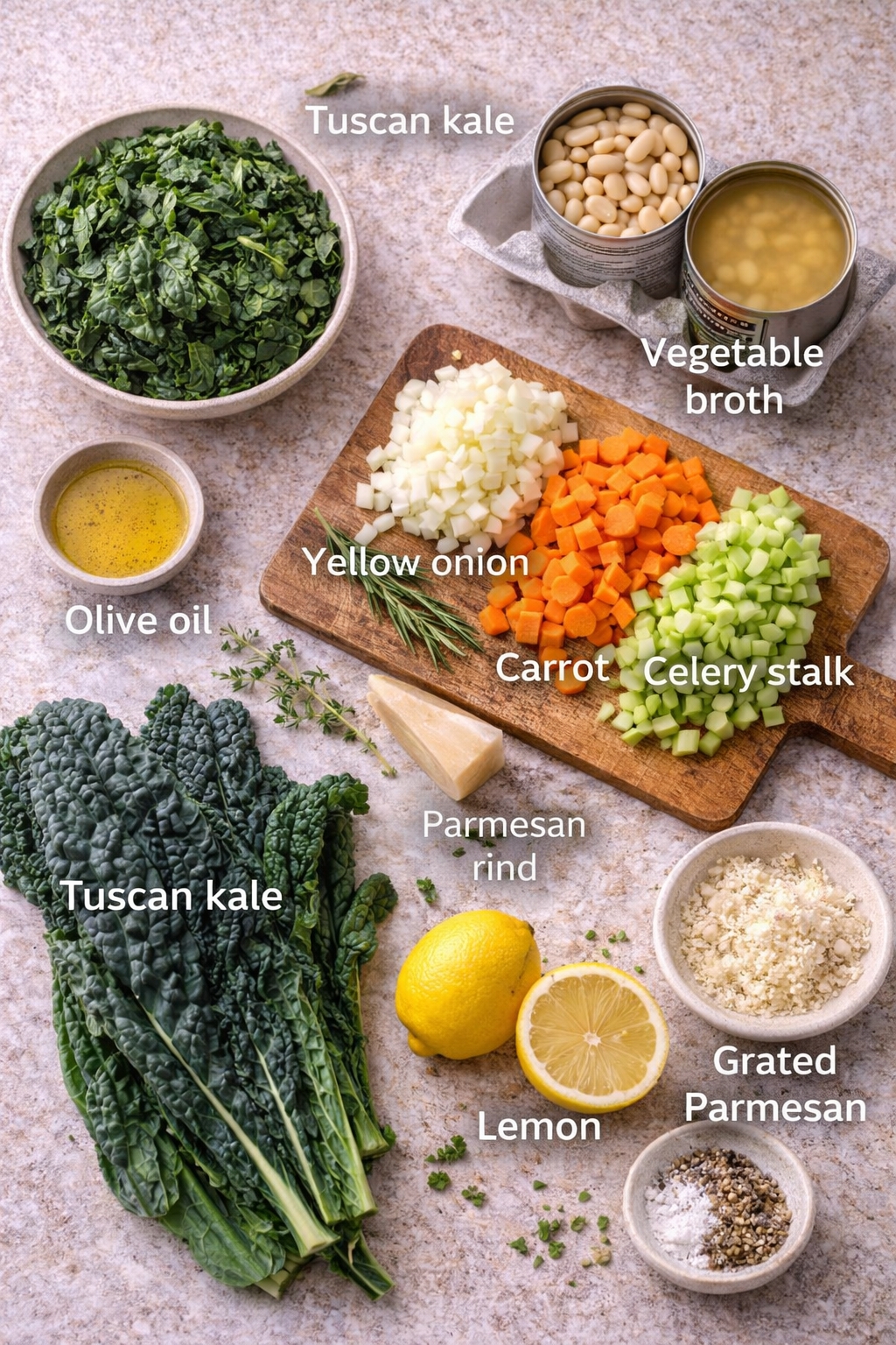 Lemony White Bean Kale Stew