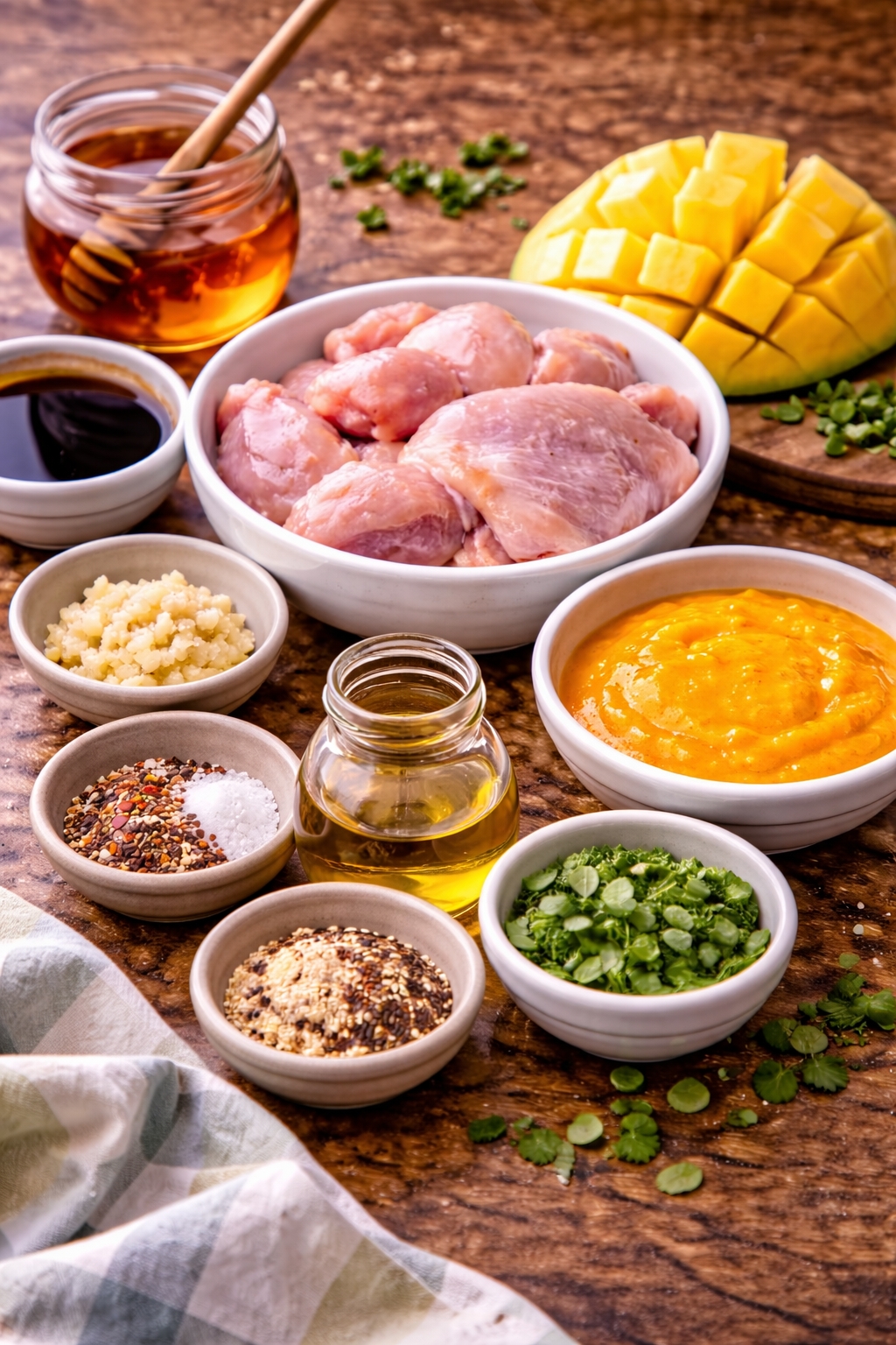 Mango Hot Honey Chicken