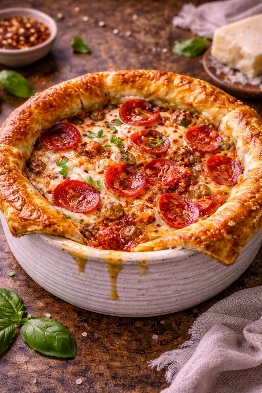 Pizza Pot Pie