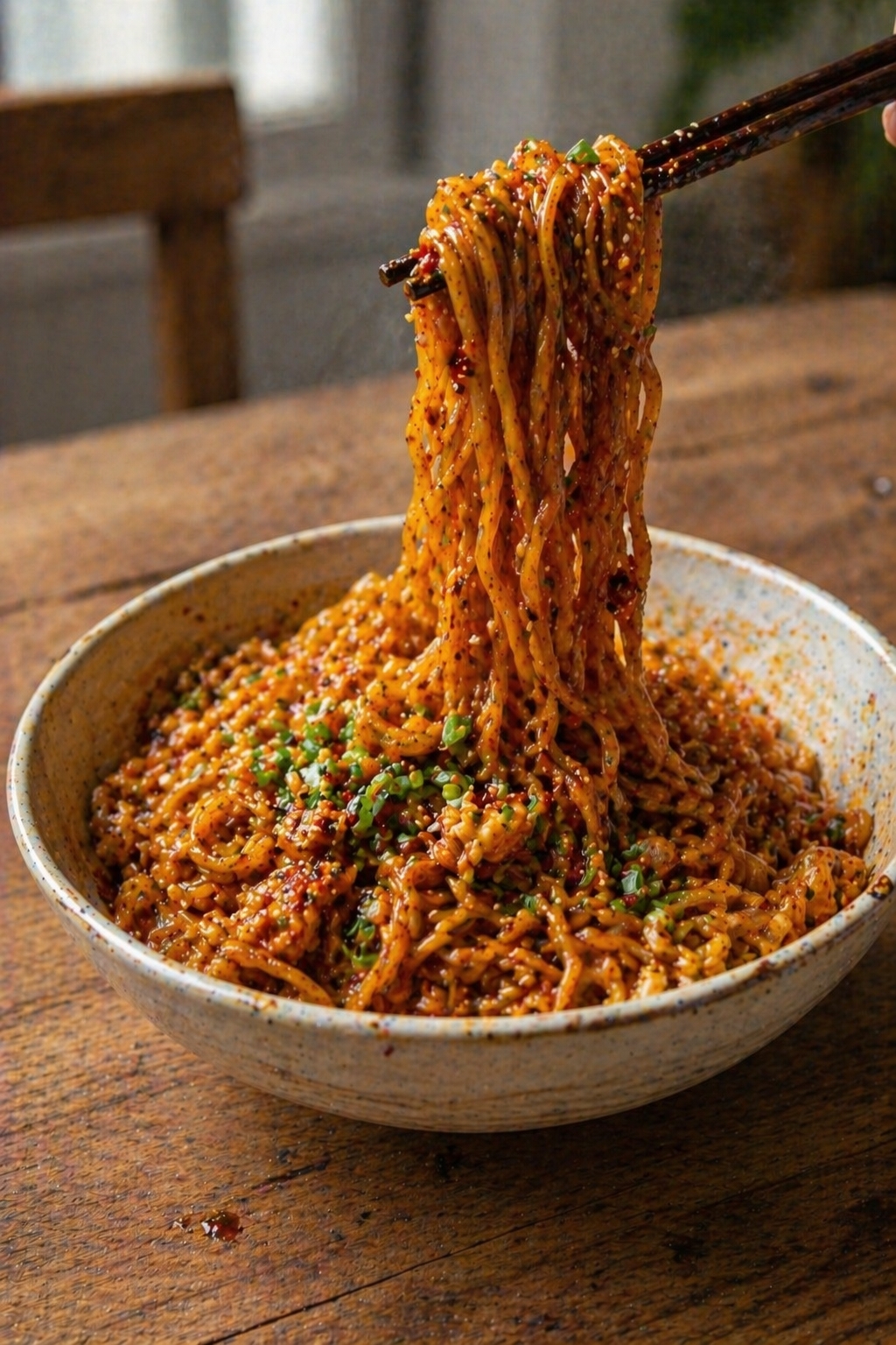 Swicy Sweet and Spicy Noodles