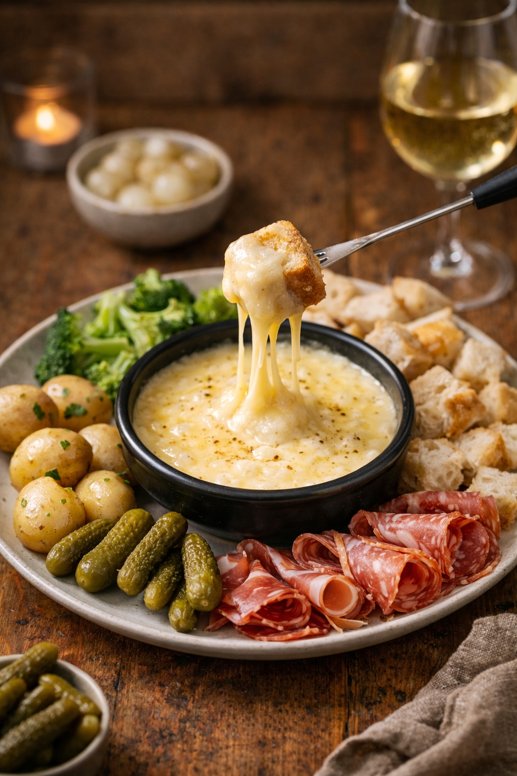 Swiss Cheese Fondue