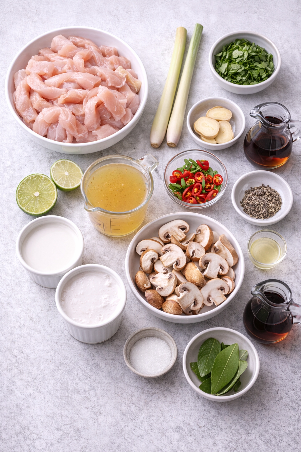 Thai Coconut Chicken Soup