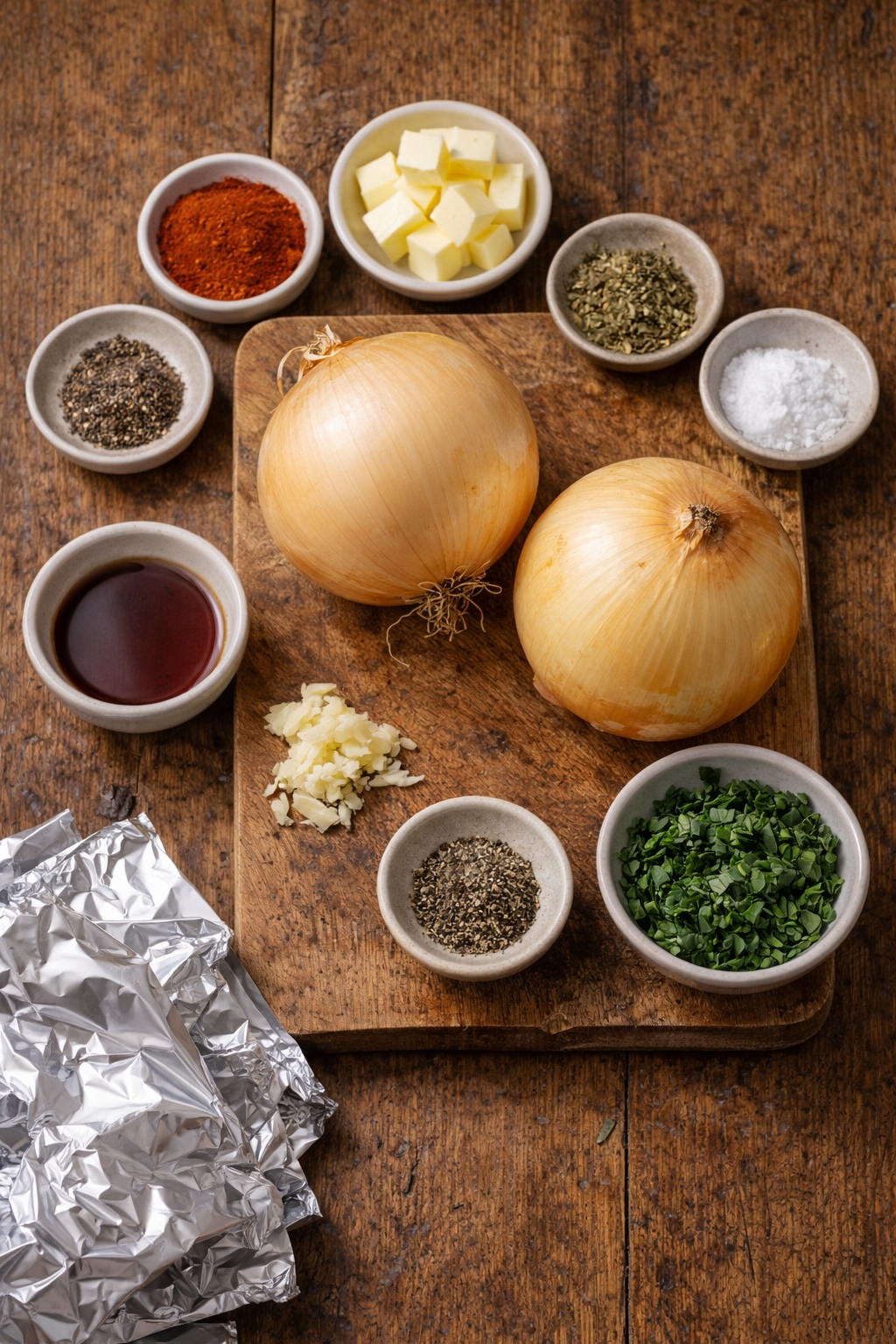 Viral Onion Boil Foil Packet